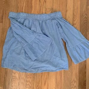 Off the shoulder blouse